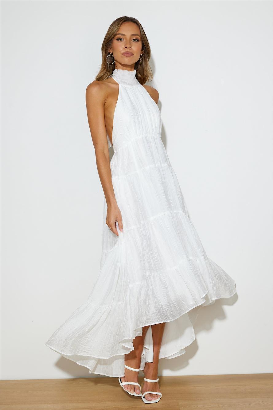 Entrance Is Yours Maxi Dress White Product Image