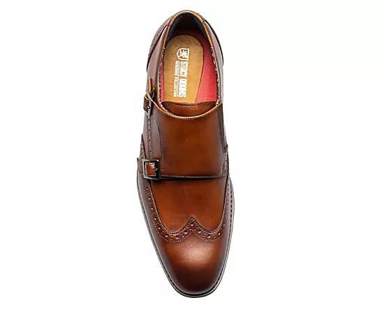 Stacy Adams Men's Karson Wingtip Double Monk Strap Product Image