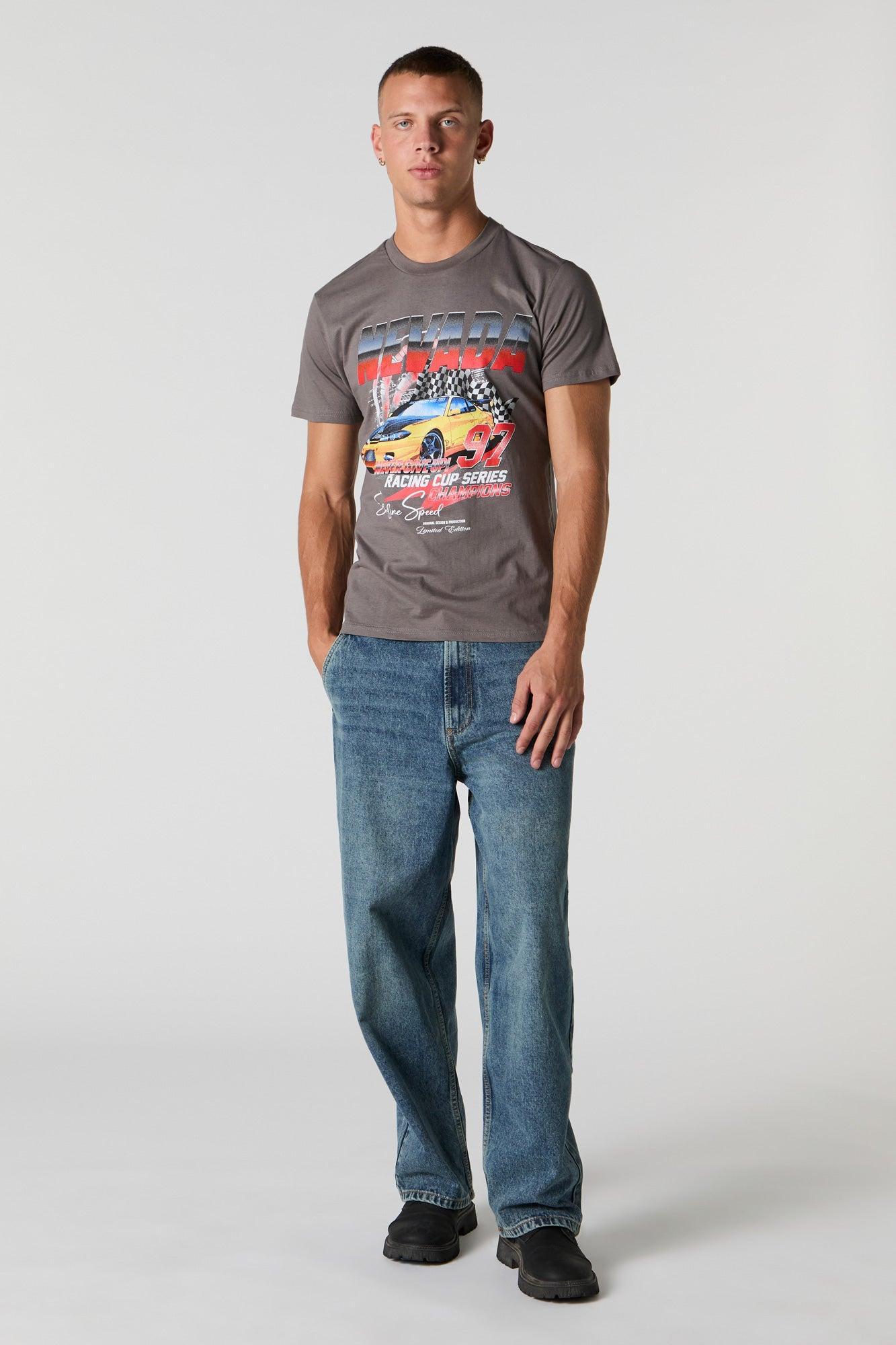 Nevada Racing Graphic T-Shirt Male Product Image