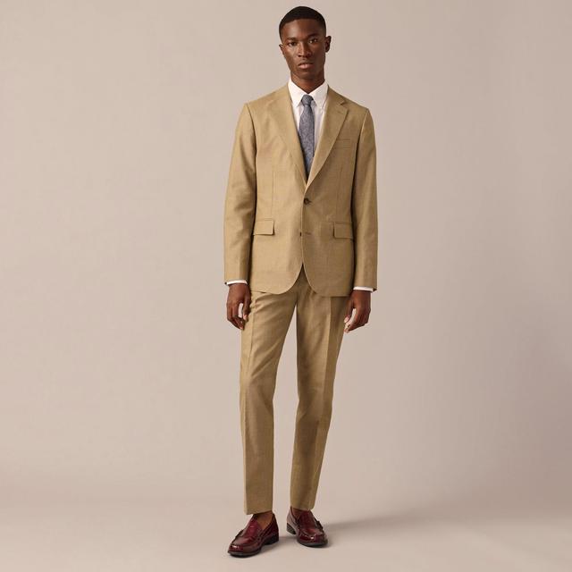 Ludlow Slim-fit suit jacket in English cotton-wool blend Product Image