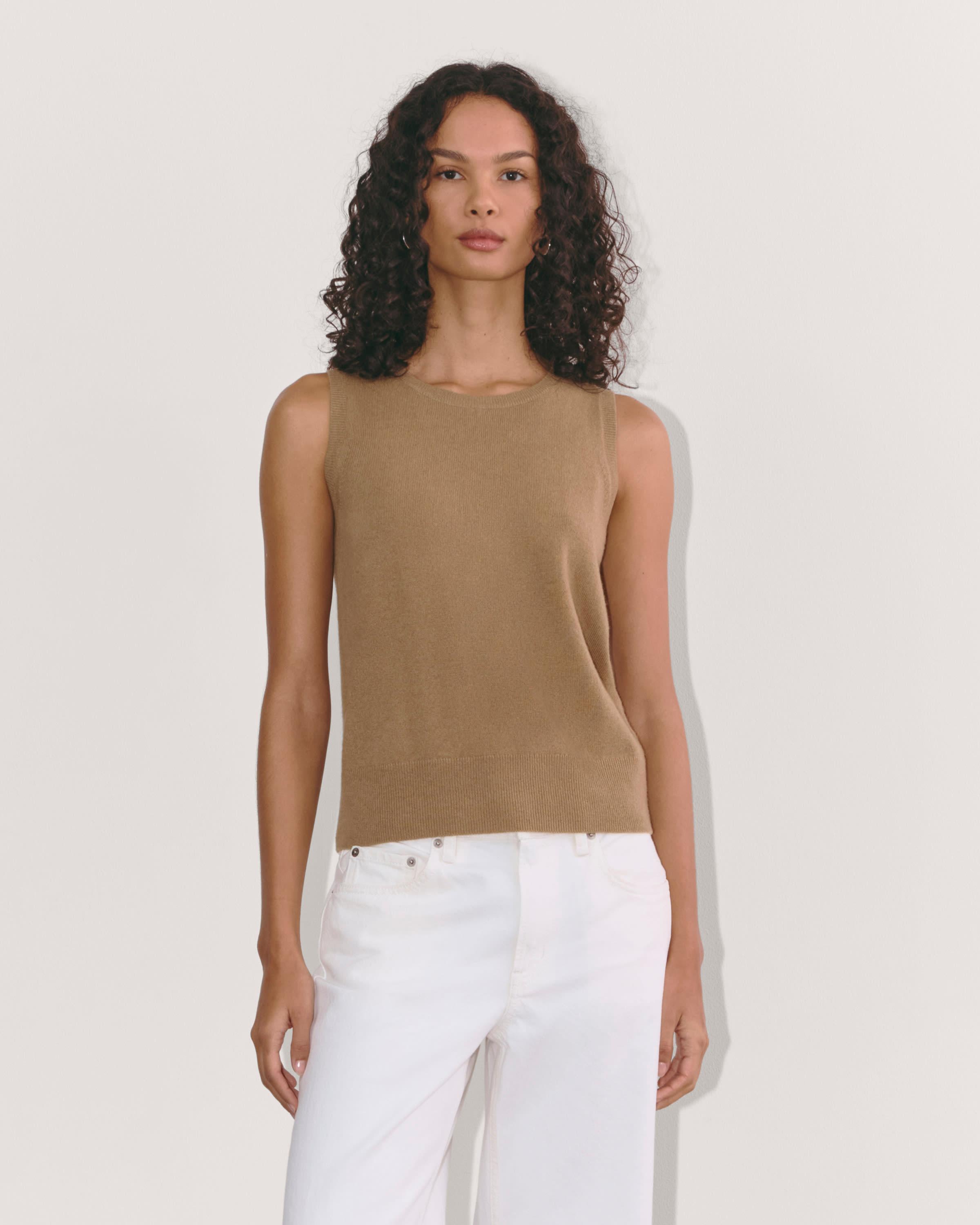 The Classic Tank in Cashmere Product Image