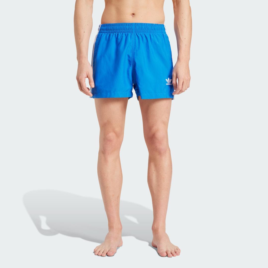 adidas Mens 5 Ori Adicolor 3-Stripes Swim Shorts Product Image