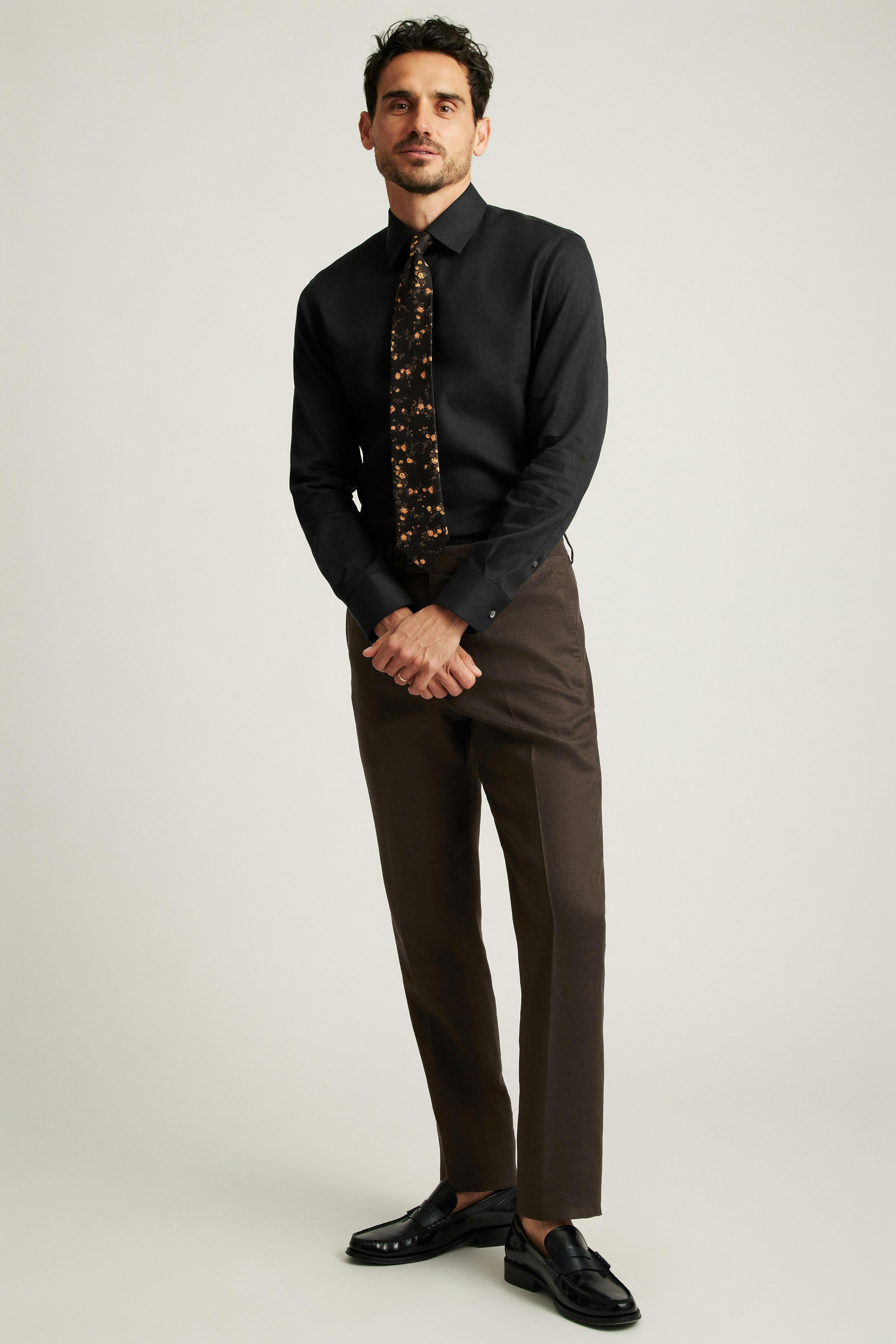 Jetsetter Italian Linen Dress Pant Product Image