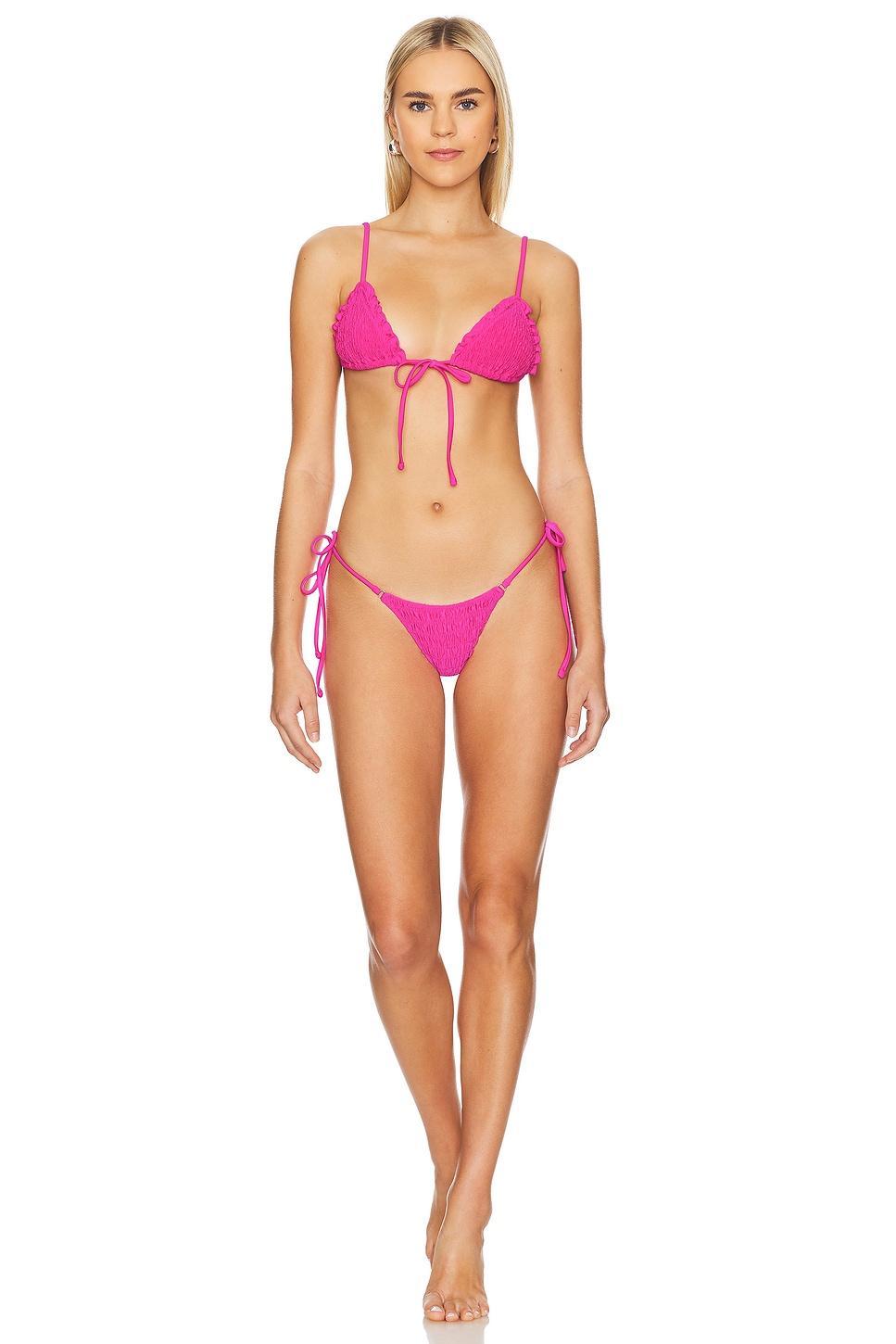 Penny Satin Top Frankies Bikinis Product Image