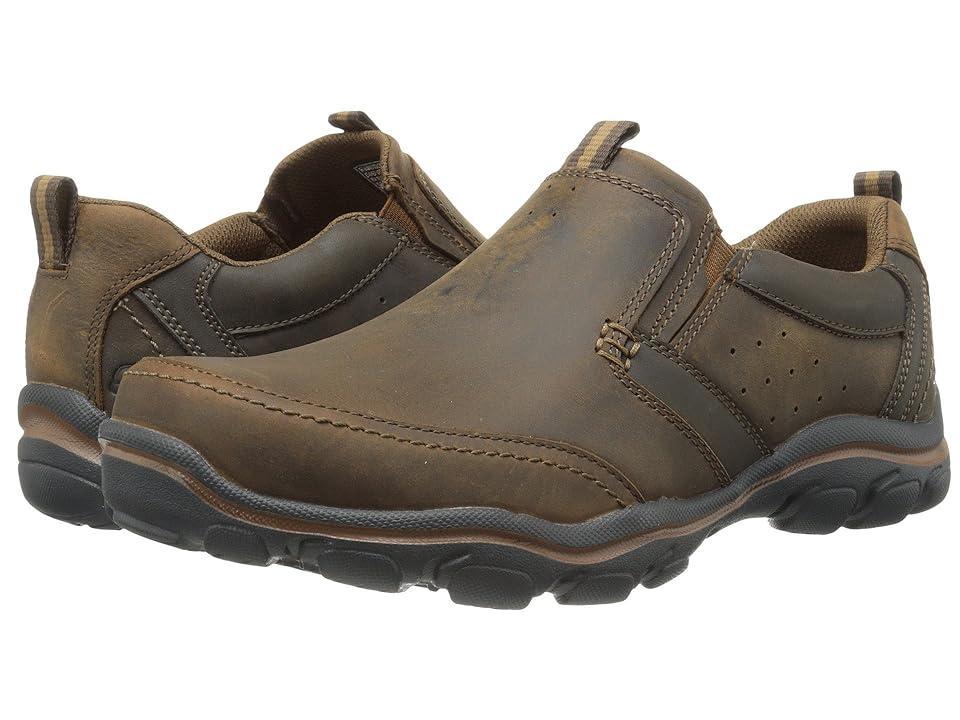 SKECHERS Relaxed Fit(r): Montz - Devent (Dark ) Men's Slip on Shoes Product Image