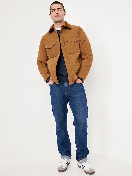 Water-Resistant Quilted Barn Jacket Product Image