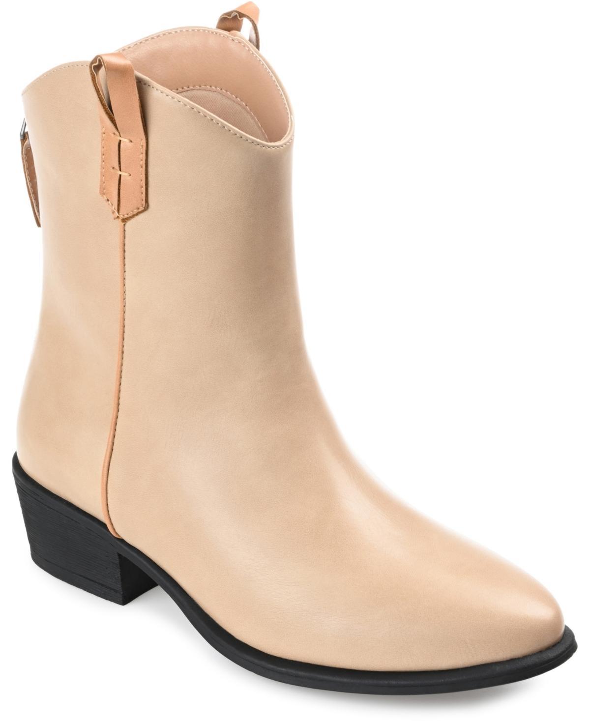 Journee Collection Womens Novva Western Ankle Boot Product Image