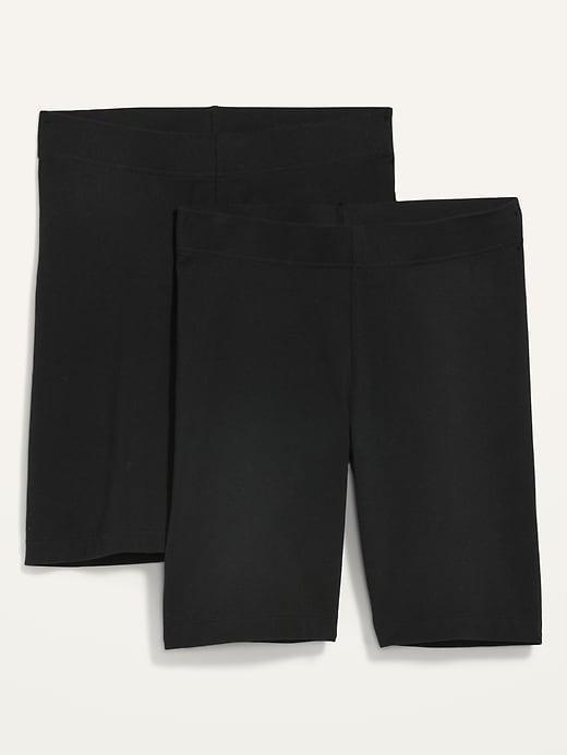 High-Waisted Biker Shorts 2-Pack for Women -- 8-inch inseam Product Image