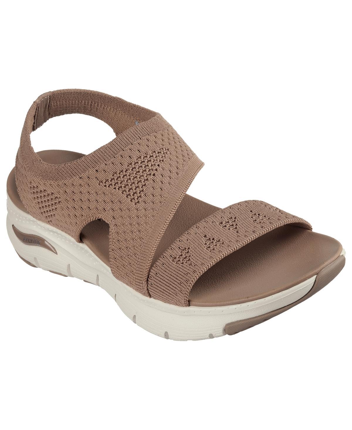 Skechers Womens Cali Arch Fit - Brightest Day Slip-On Sandals from Finish Line Product Image