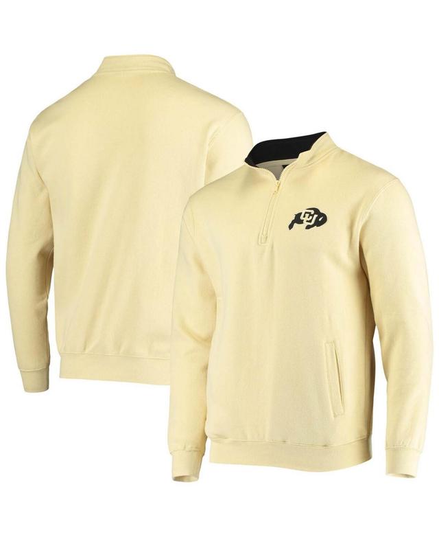 Mens Gold-Tone Colorado Buffaloes Tortugas Logo Quarter-Zip Jacket Product Image