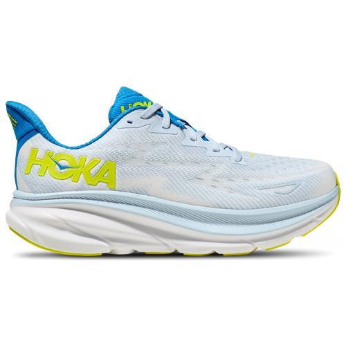 Hoka Mens HOKA Clifton 9 - Shoes Virtual Blue/Cerise/Navy Product Image