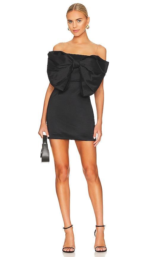 Reese Bow Mini Dress Product Image