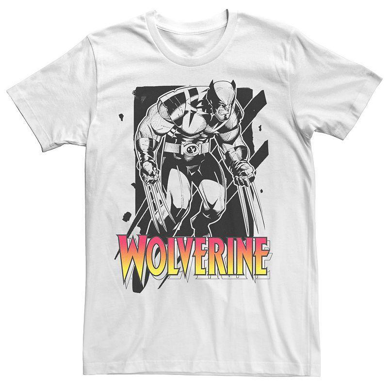 Mens Marvel X-Men Wolverine Sunfire Contrast Tee White Product Image