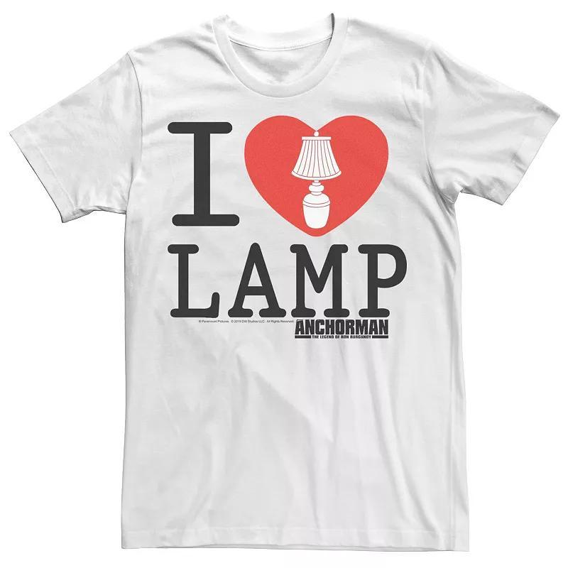 Mens Anchorman I Heart Lamp Icon Tee Product Image