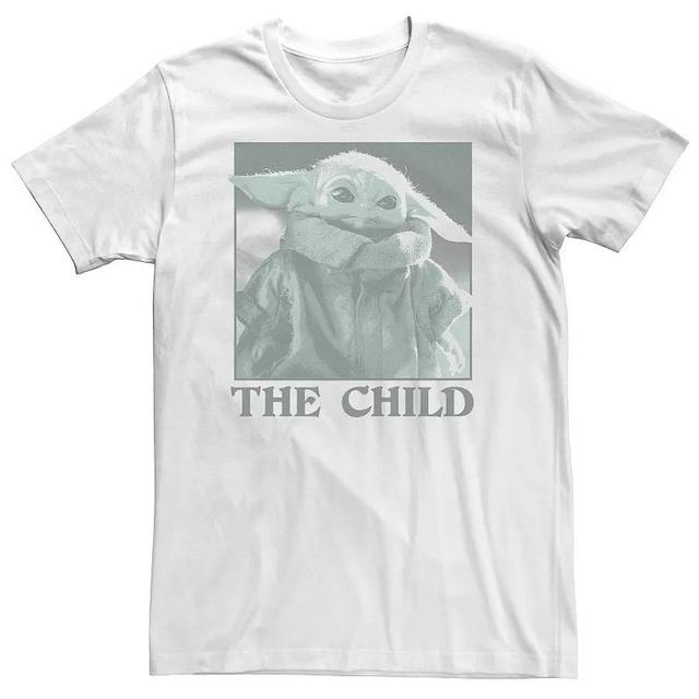 Big & Tall Star Wars The Child Monochrome Tee, Mens Product Image