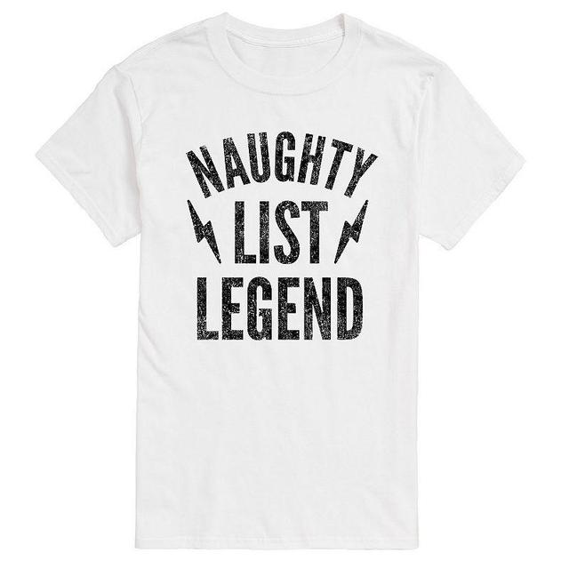 Big & Tall Naughty List Legend Tee, Mens Product Image