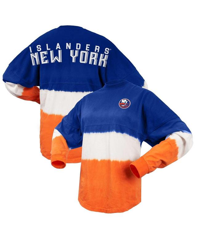 Womens Spirit Jersey Royal New York Islanders Ombre Long Sleeve T-shirt - Royal Product Image