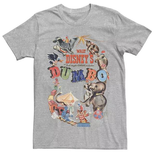 Disneys Dumbo Mens Vintage Movie Poster Tee Product Image