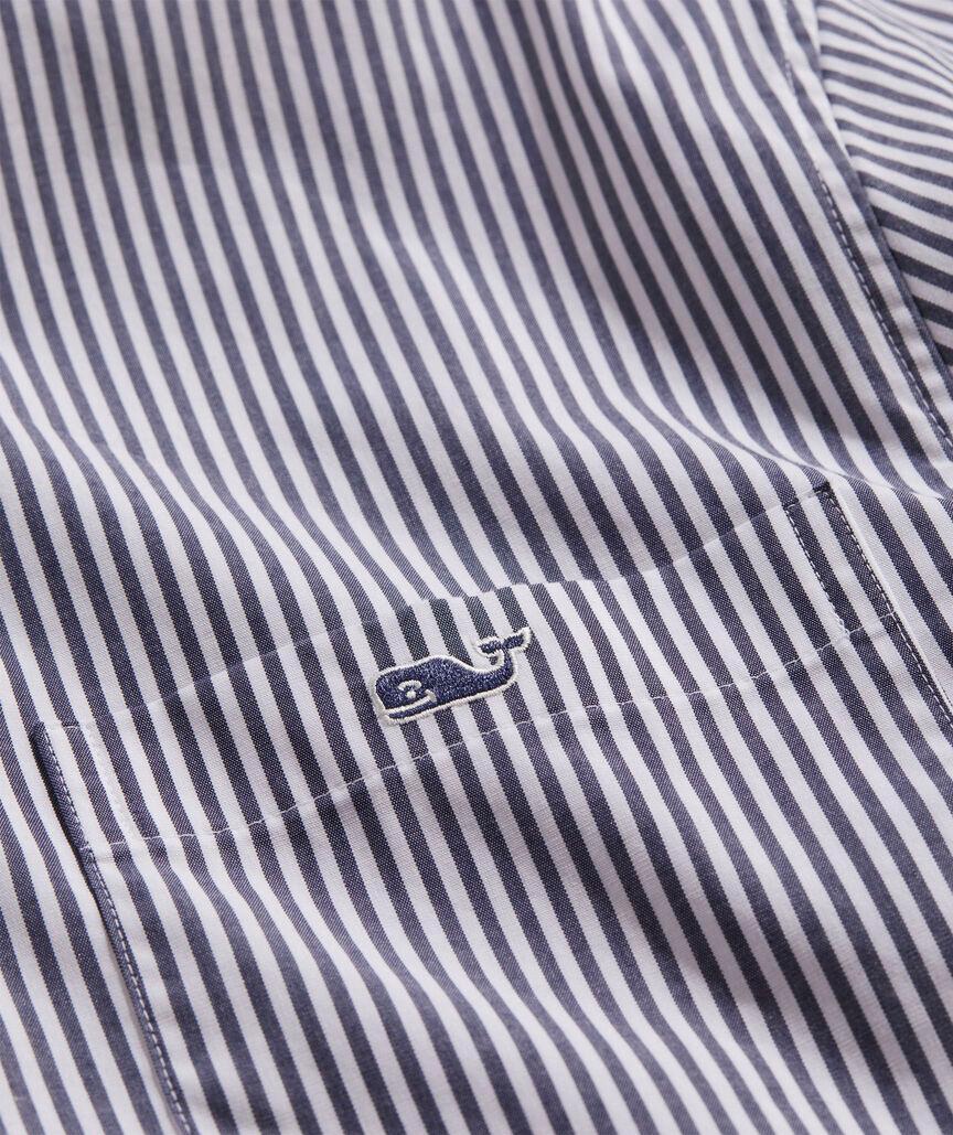 Stretch Poplin Stripe Shirt Product Image