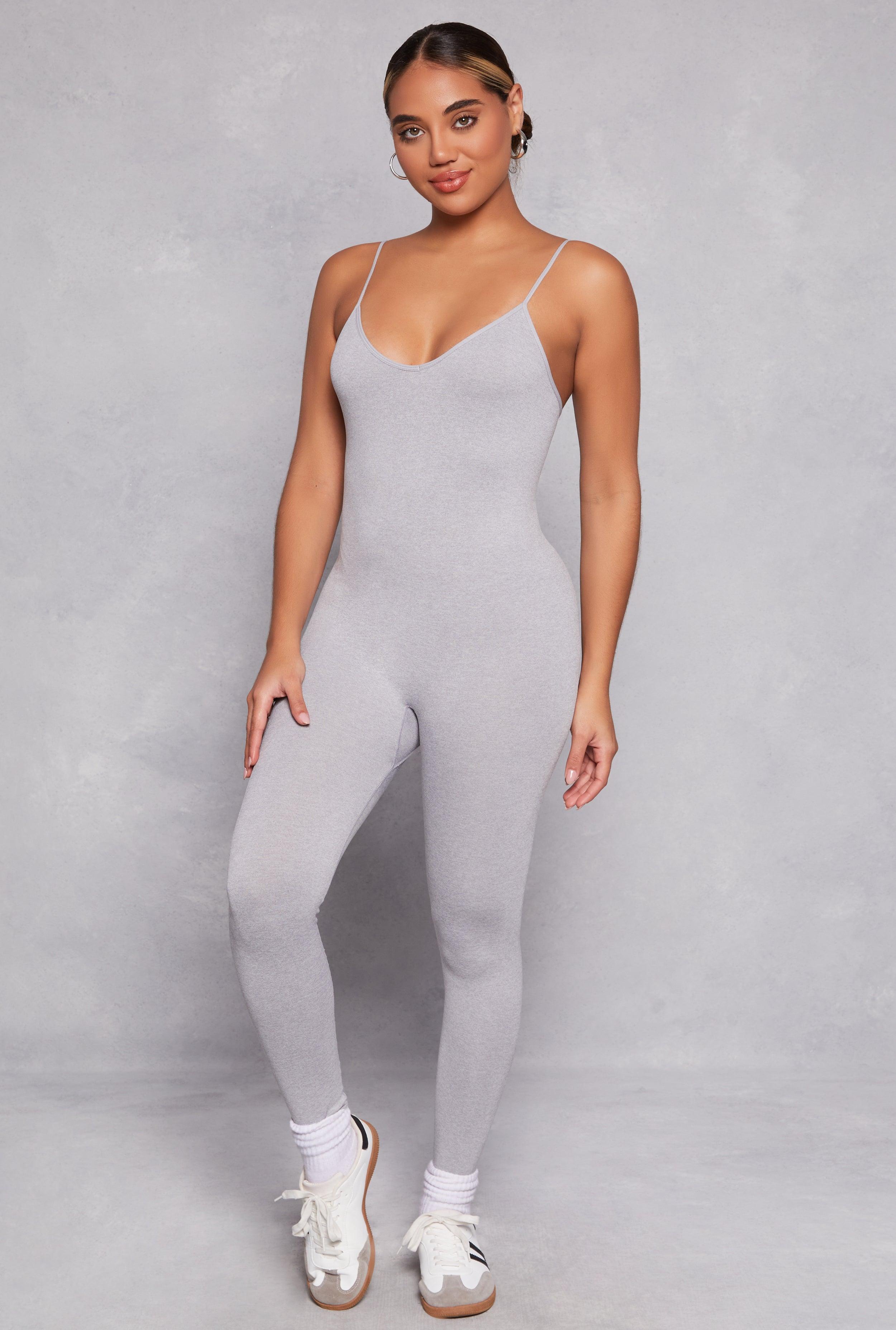 Womens Seamless Skinny Leg Cami Jumpsuit Product Image