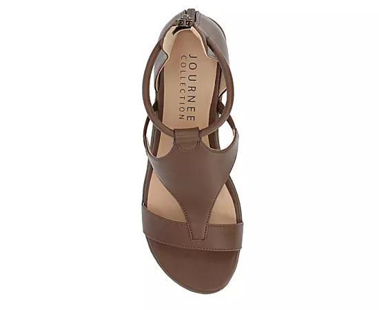 Journee Collection Womens Trayle Wedge Sandal Product Image