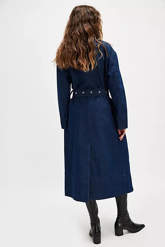 Tate Denim Trench Product Image