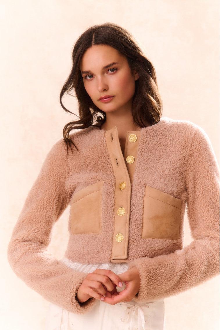 Lully Faux Shearling Jacket Product Image