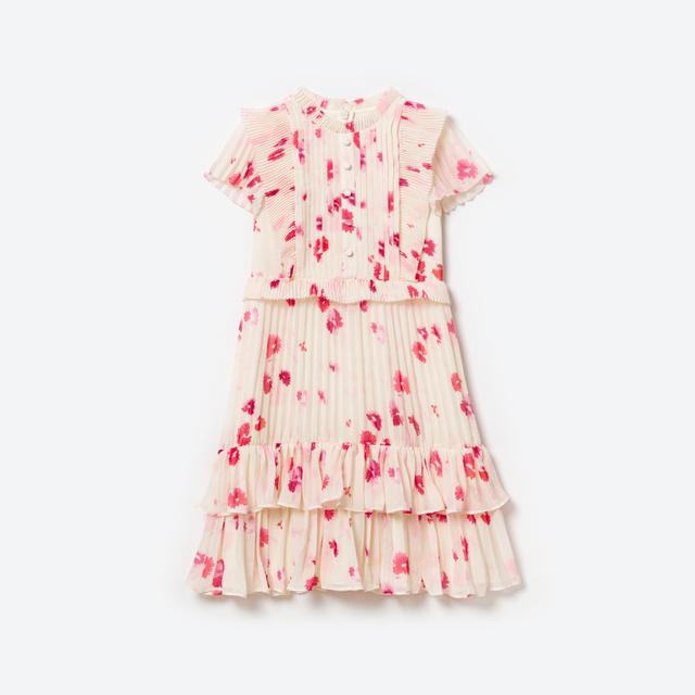 Printed Chiffon Midi Dress Product Image