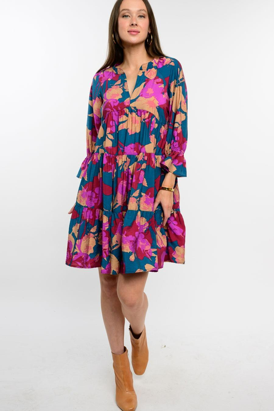 Exploding Roses Dress Product Image