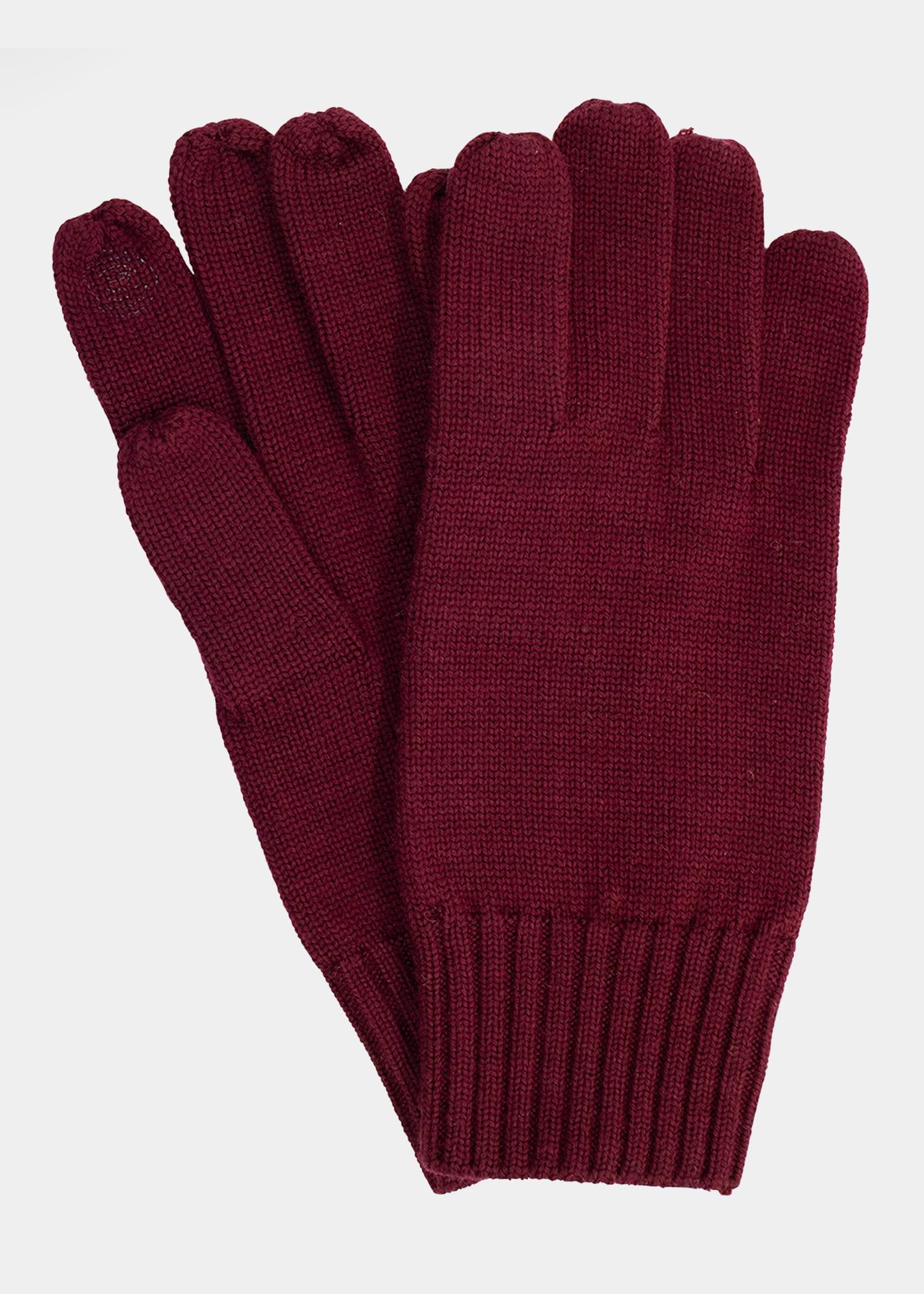 Mens Wool Touchscreen Gloves Product Image