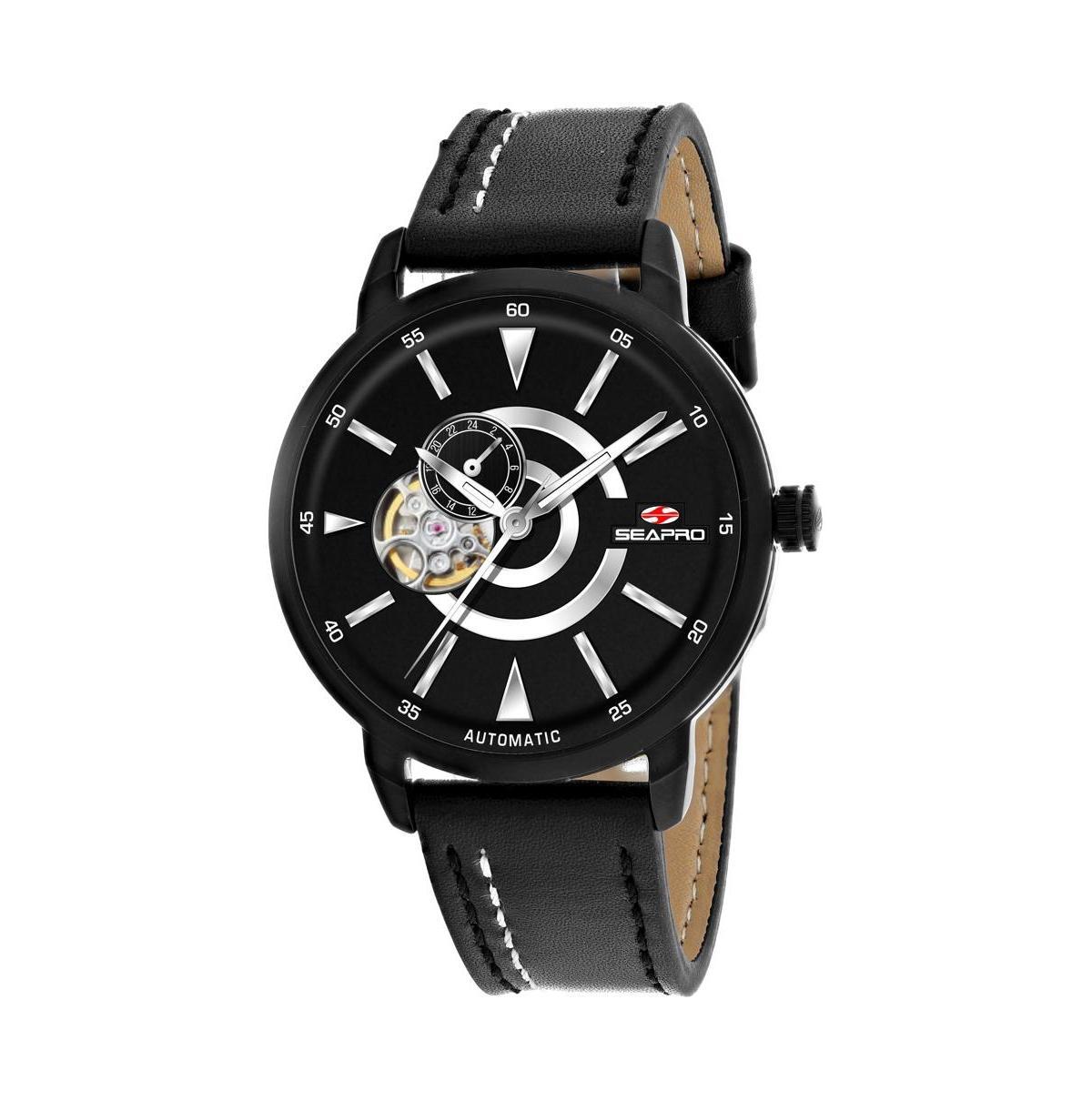 Seapro Mens Elliptic Black Dial Watch - SP0142 - Black Product Image