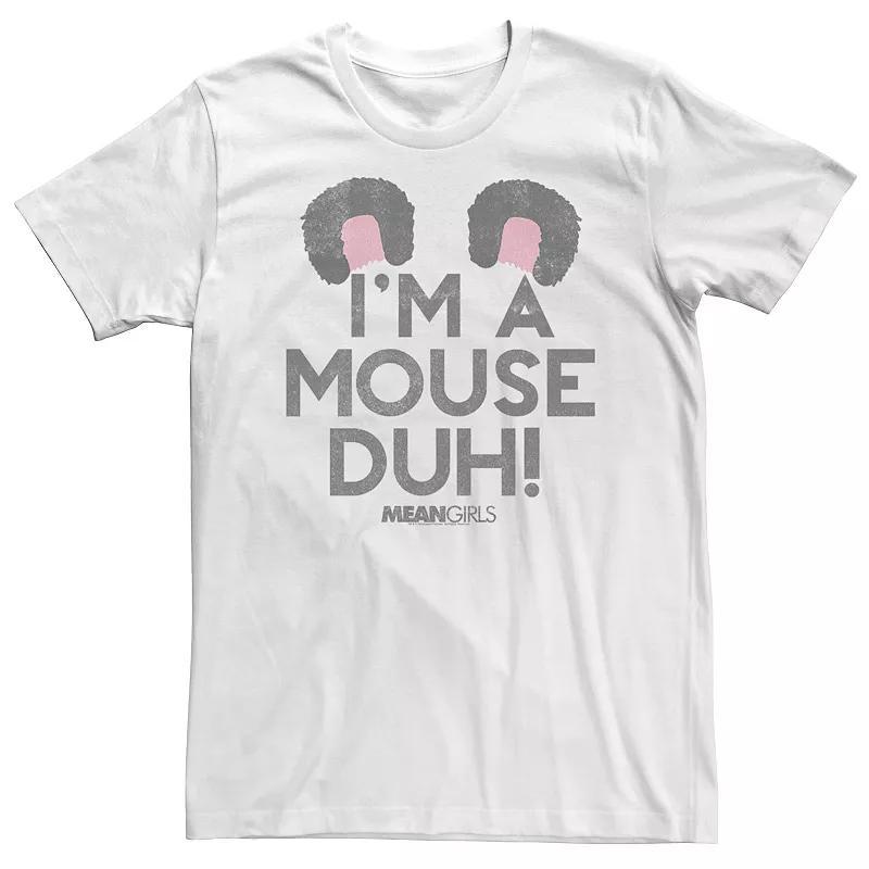 Big & Tall Mean Girls Im A Mouse Duh! Ears Tee, Mens Product Image