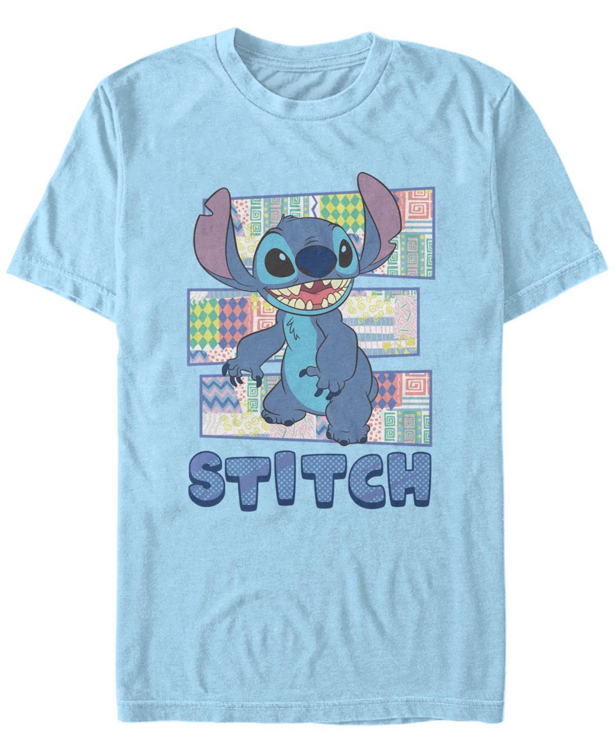 Disneys Lilo & Stitch Mens Design Panels Portrait Tee Product Image