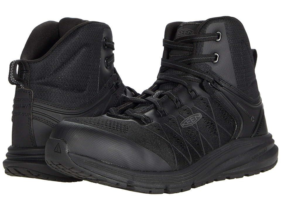 KEEN Men's Vista Energy Mid Boot Black / Raven Product Image