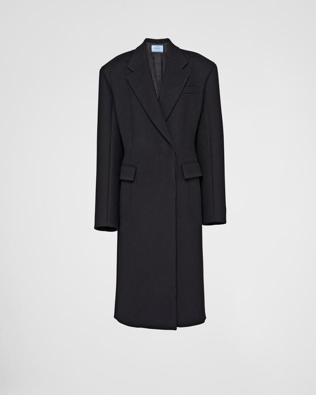 Double-breasted cloth coat Product Image