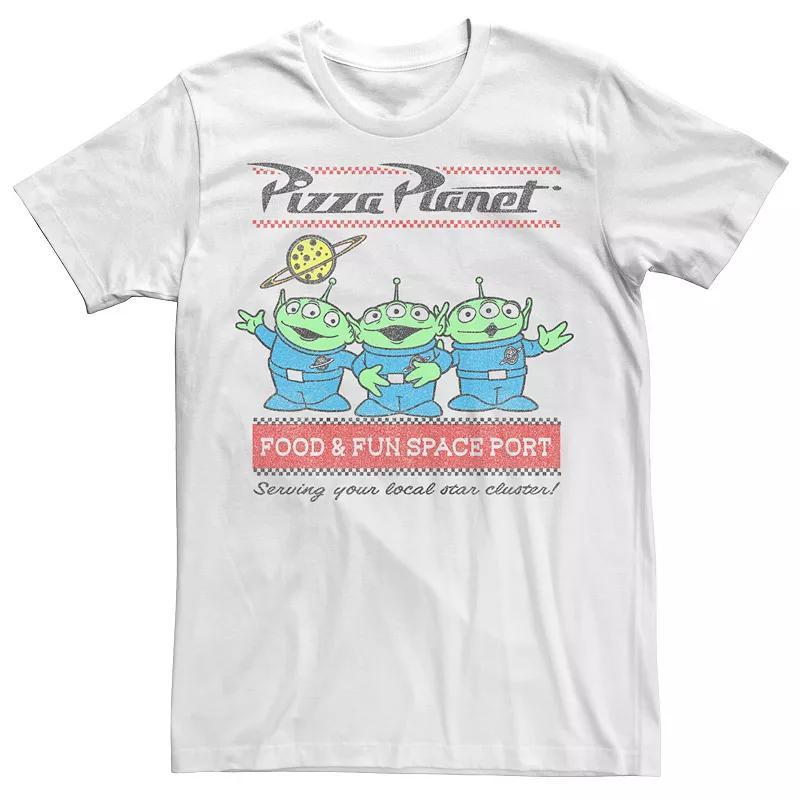 Big & Tall Disney / Pixar Toy Story Pizza Planet Aliens Tee, Mens Product Image