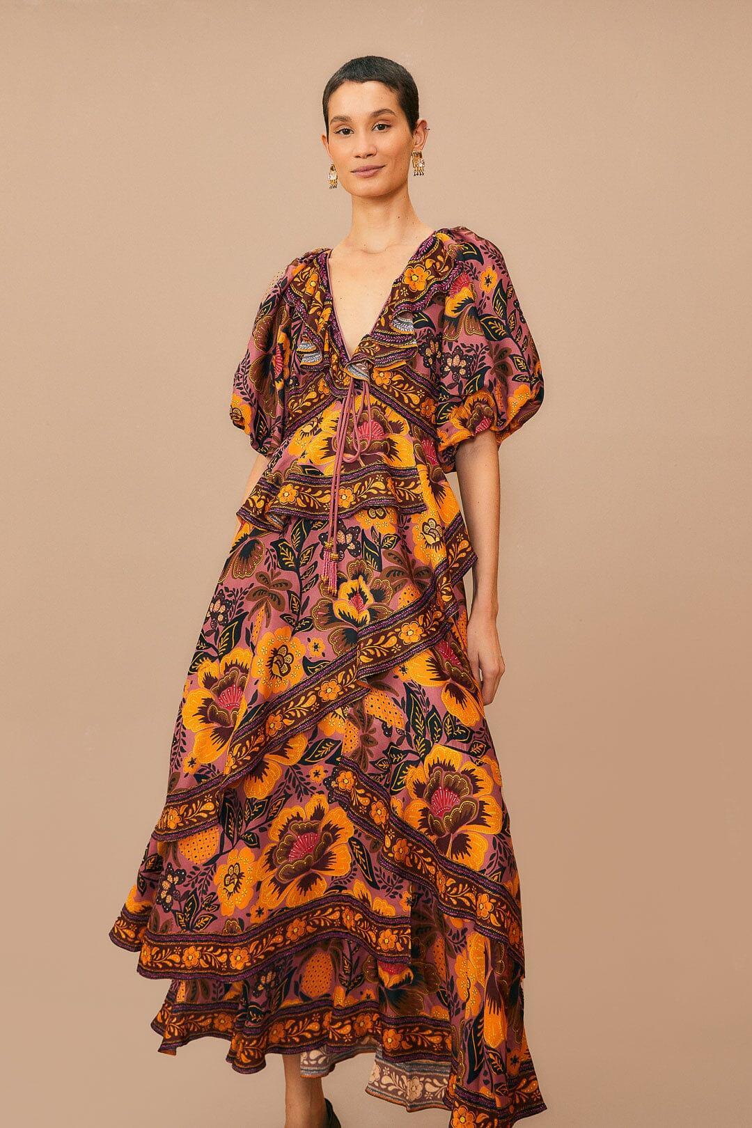 Blush Garden Bloom Maxi Dress Product Image