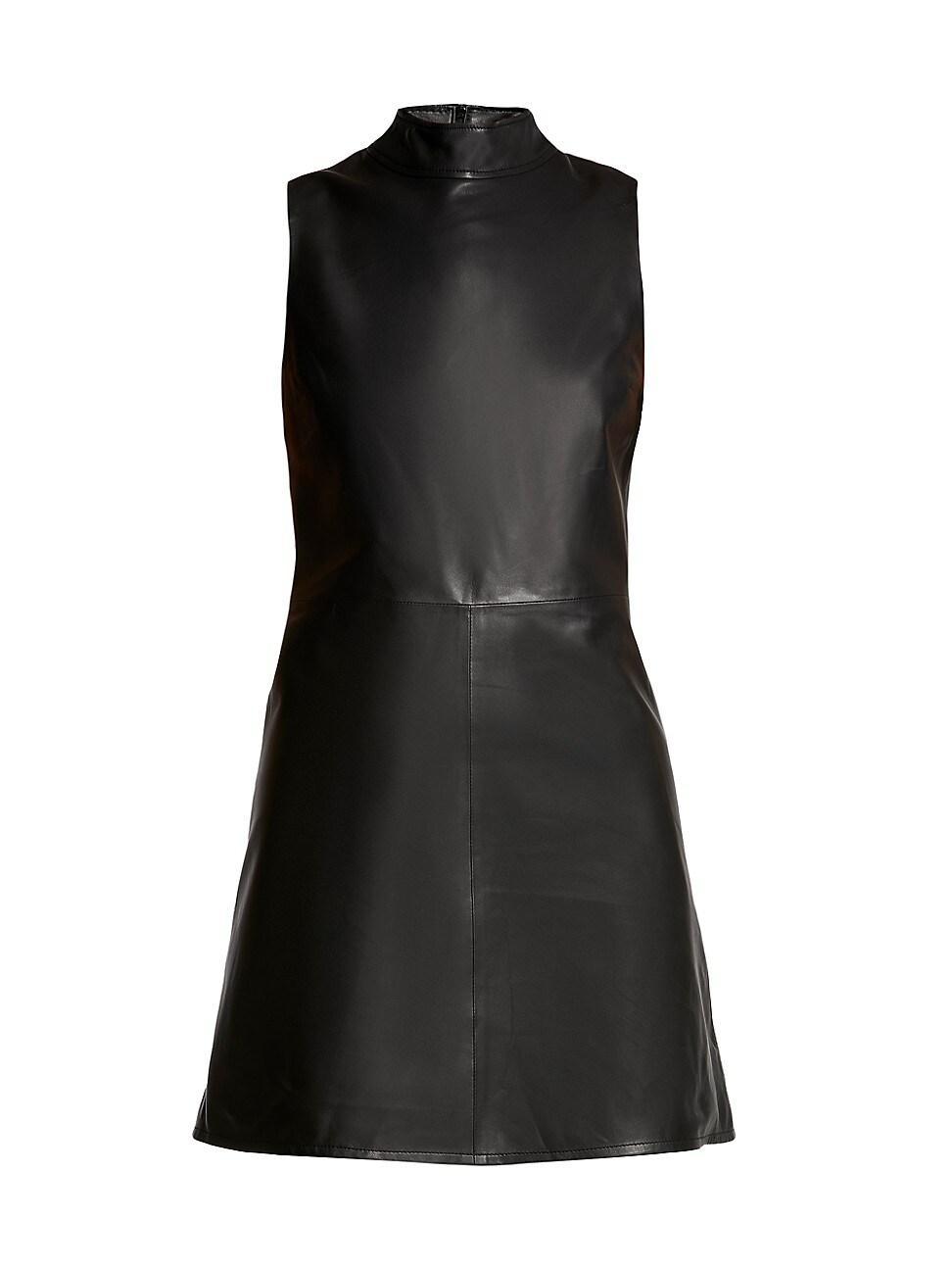 Womens Crawford Upcycled Leather Dress Product Image