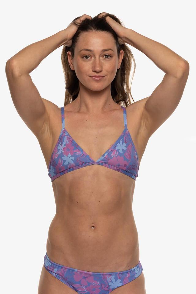 Triangle Bikini Top - Hibiscus Female Product Image