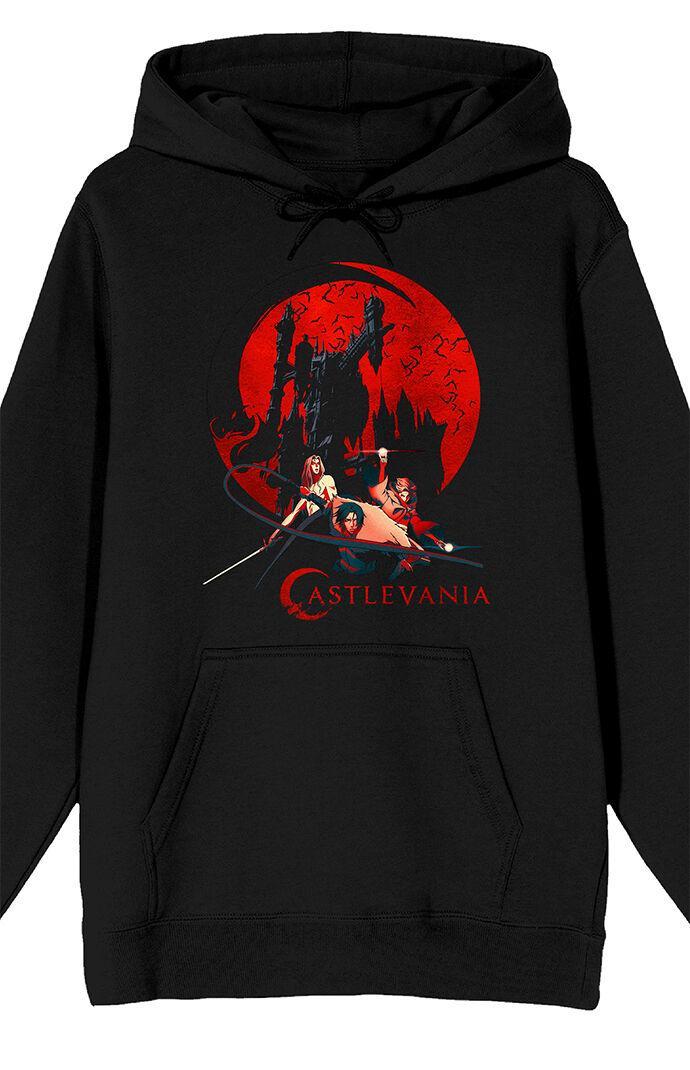 Men's Castlevania Red Moon Character Hoodie Product Image