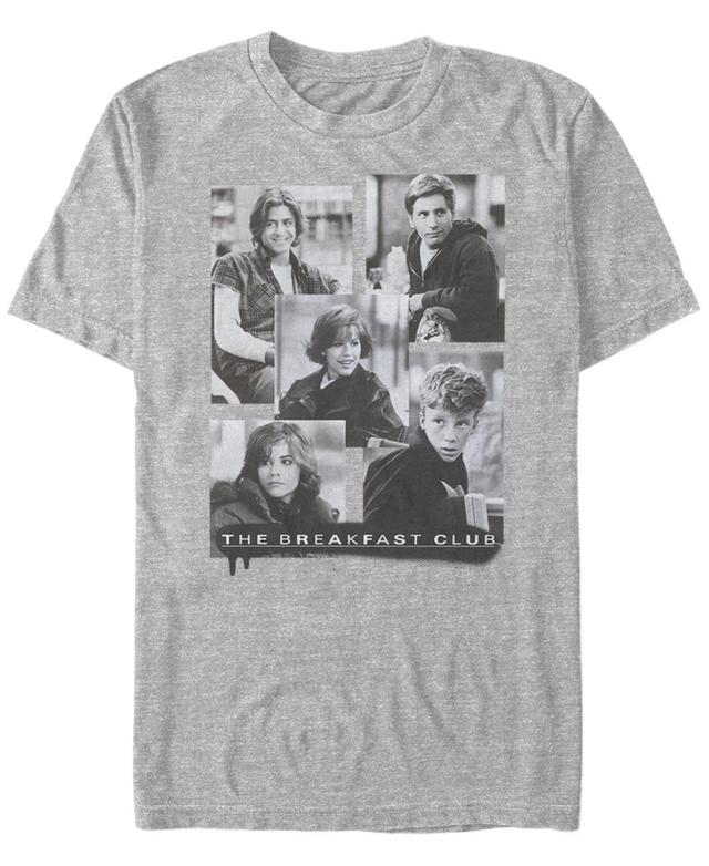 The Breakfast Club Mens Character Photos Short Sleeve T-Shirt Product Image