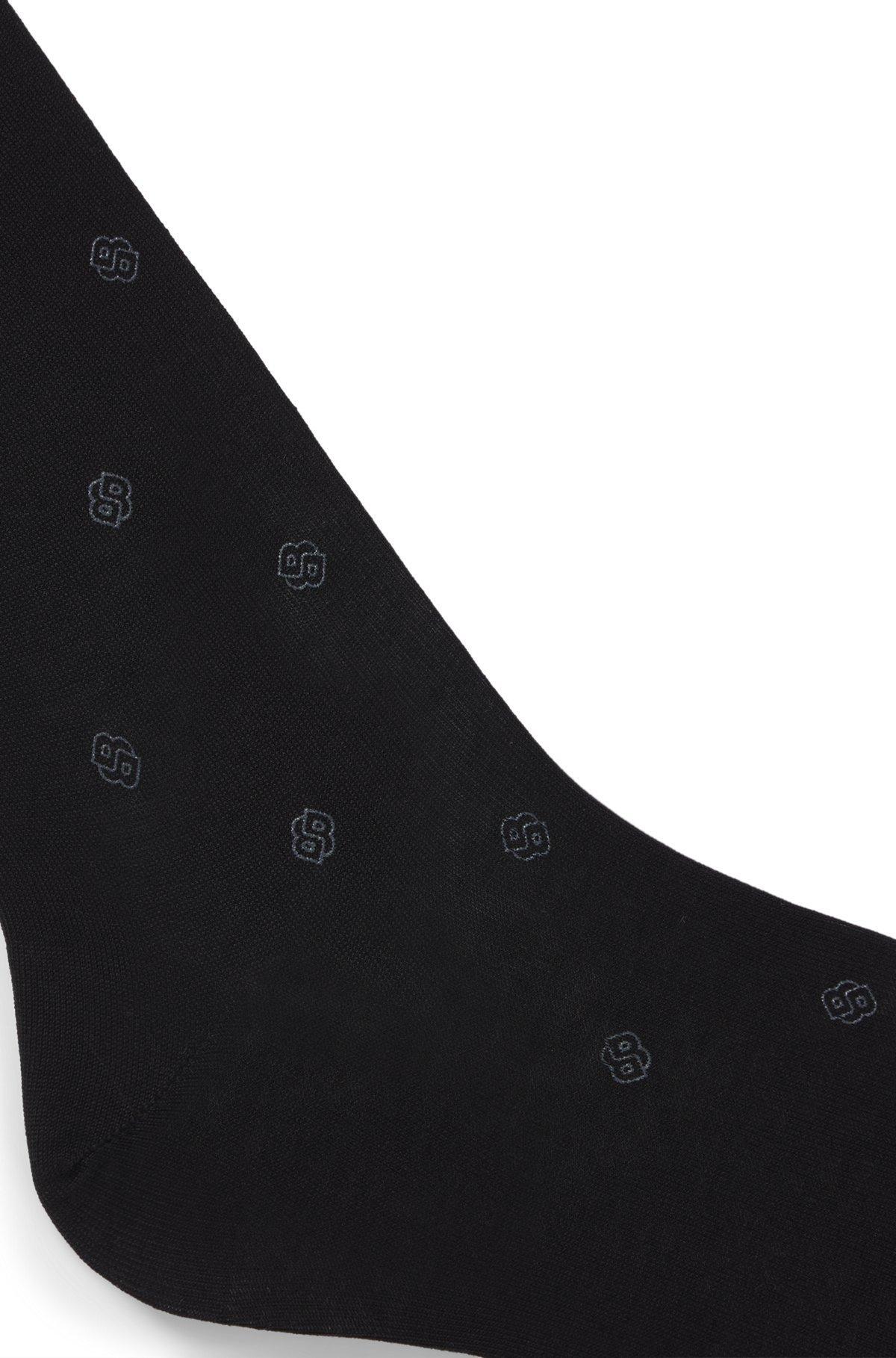 Regular-length socks with Double B monograms Product Image