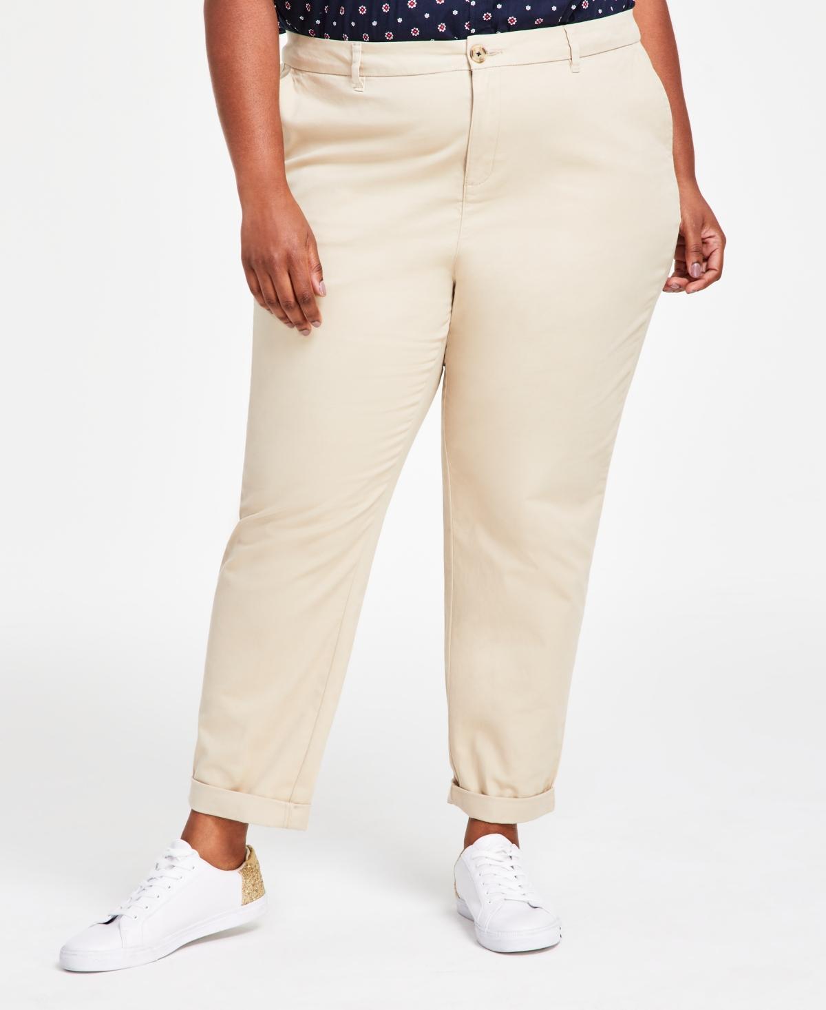 Tommy Hilfiger Th Flex Plus Size Hampton Chino Pants Product Image