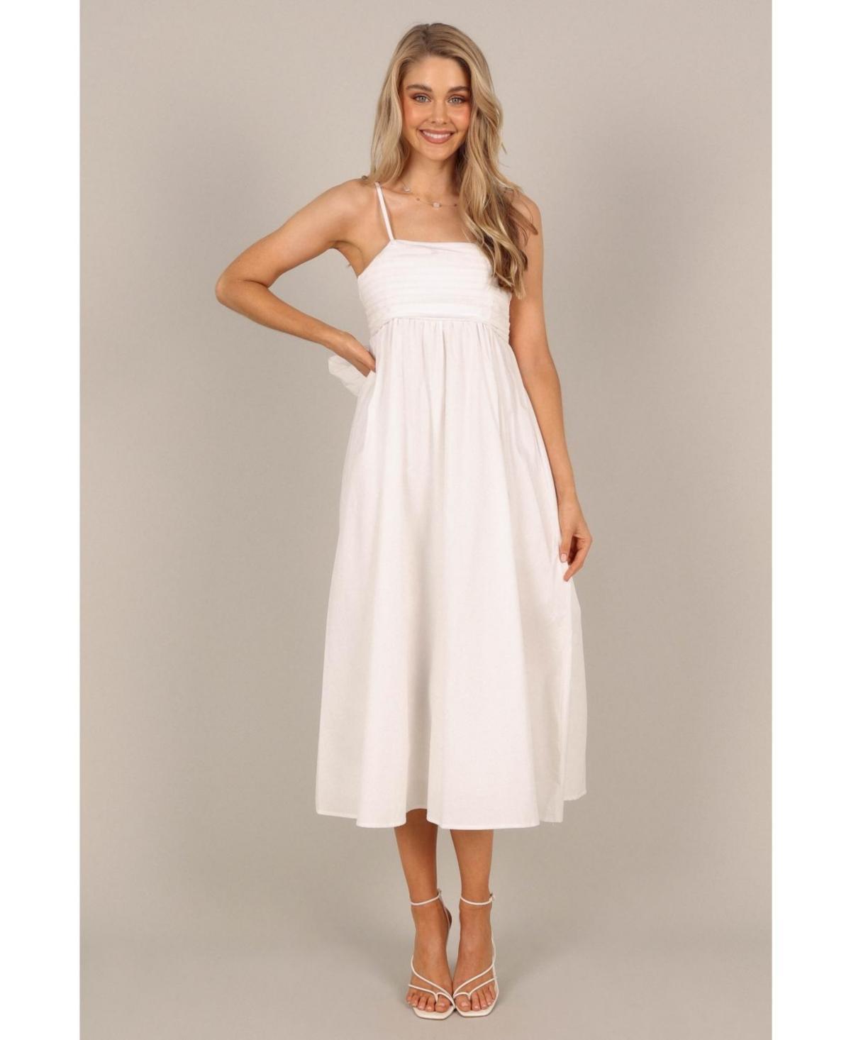 Petal and Pup Womens Alice Bow Back Midi Dress Product Image