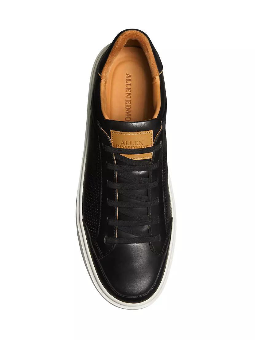 Mens City Sport Sneakers In Leather With Printed Logo Product Image