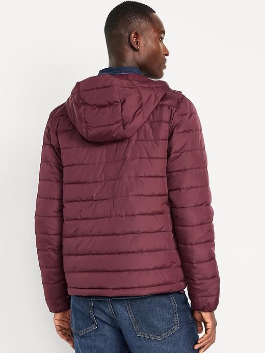 Water-Resistant Narrow-Channel Puffer Jacket Product Image