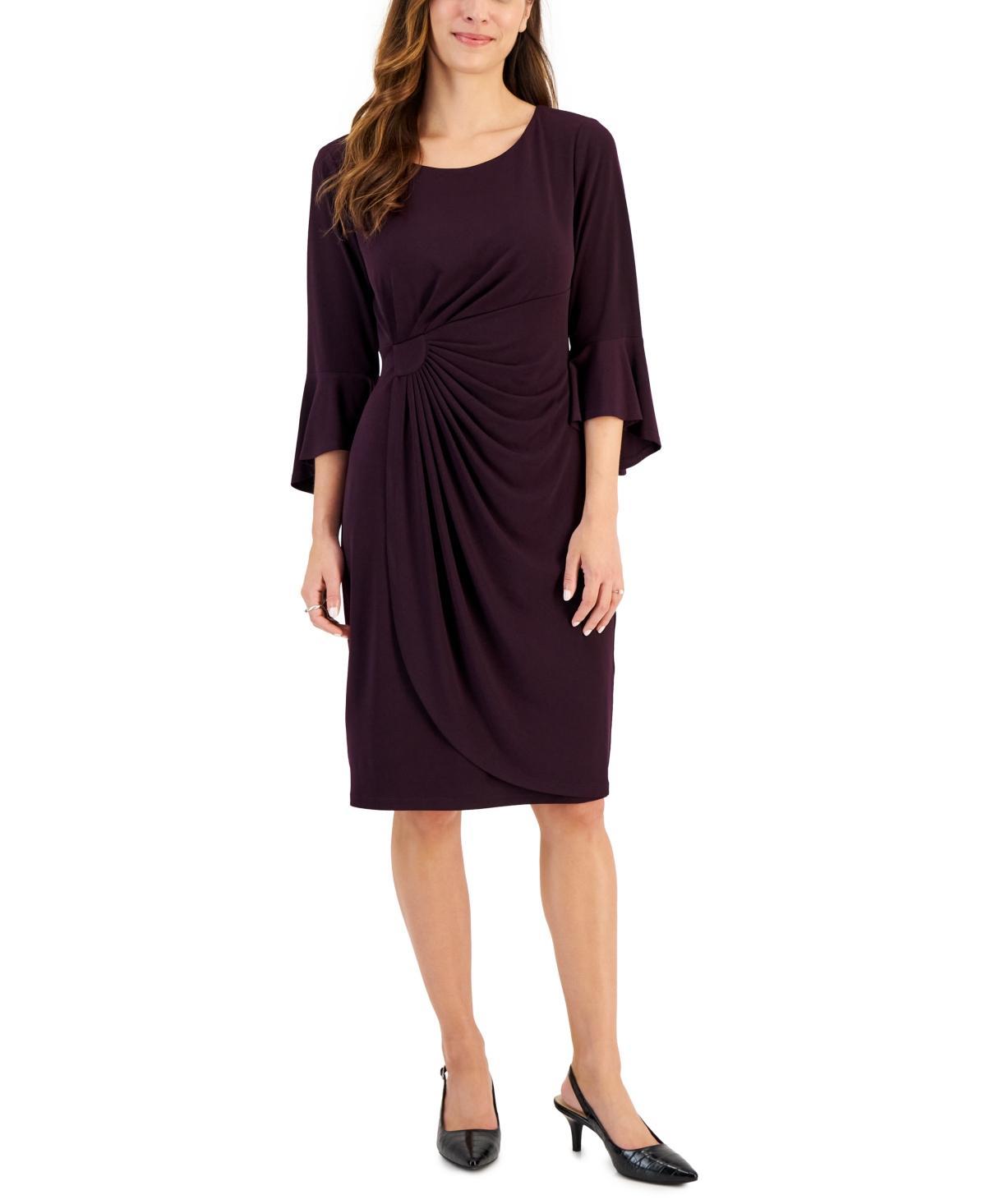 Connected Petite Side-Tab Sheath Dress Product Image