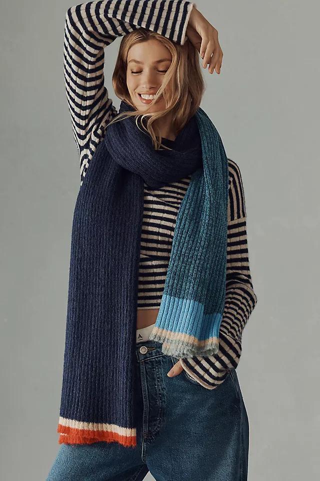 By Anthropologie Colorblock Stripe Scarf Product Image