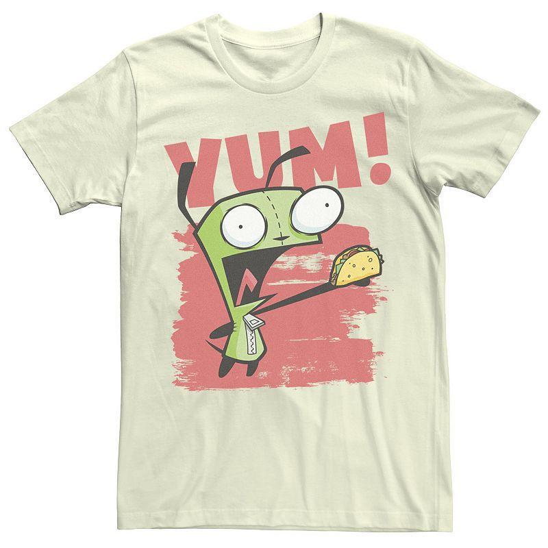 Mens Invader Zim Gir Yum! Paint Smear Tee Product Image