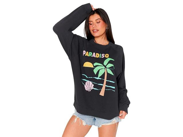 Show Me Your Mumu Simon Pullover (Paradiso Graphic) Women's Clothing Product Image